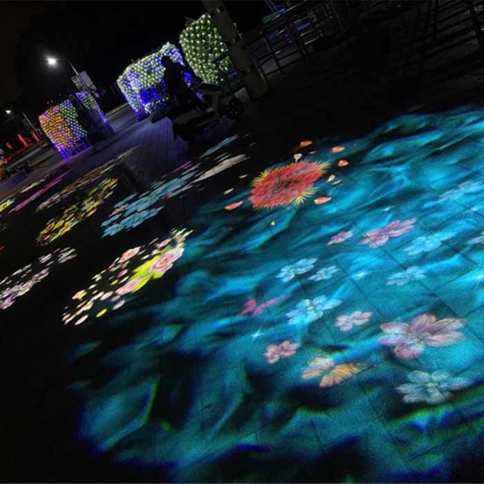 Water Wave Projector– the first choice for plaza lighting