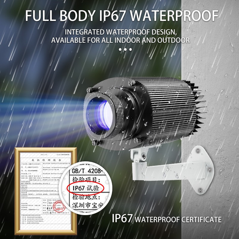 The importance of waterproof outdoor gobo projector