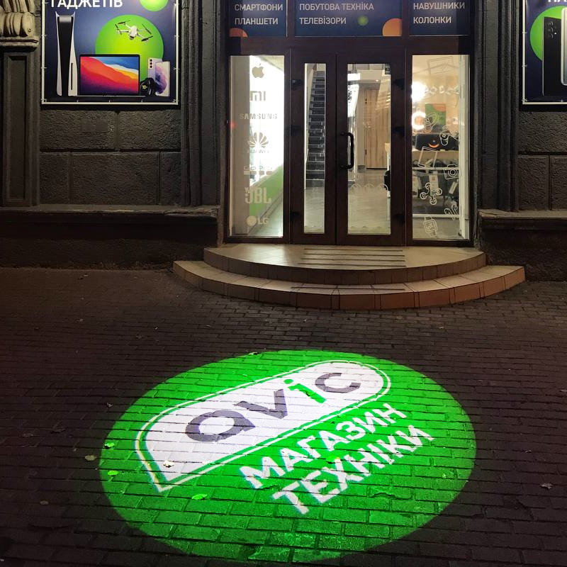 Want Your Store to Glow Brighter TODAY? Get a Storefront Logo Projection Light—Vivid Logo Beams, Customer-Magnet Power, Boosted Visibility! Simple, Bold, Unmissable!