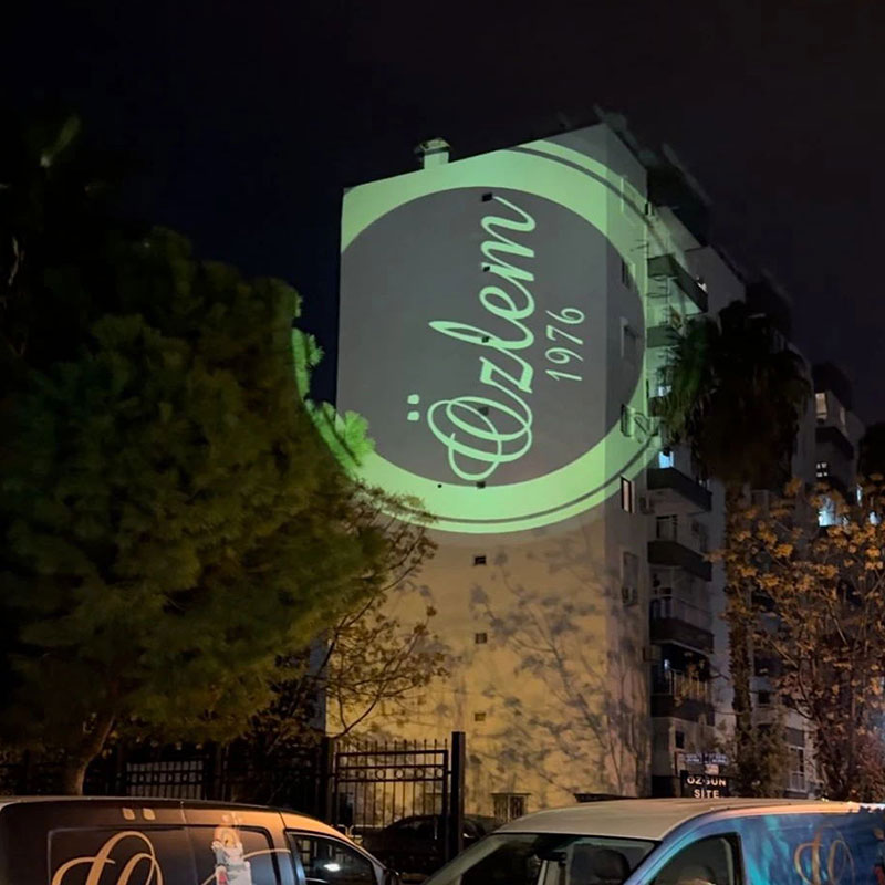Tired of Faint In-Store Logos? Shop Logo Projector Enhances Brand Presence Now