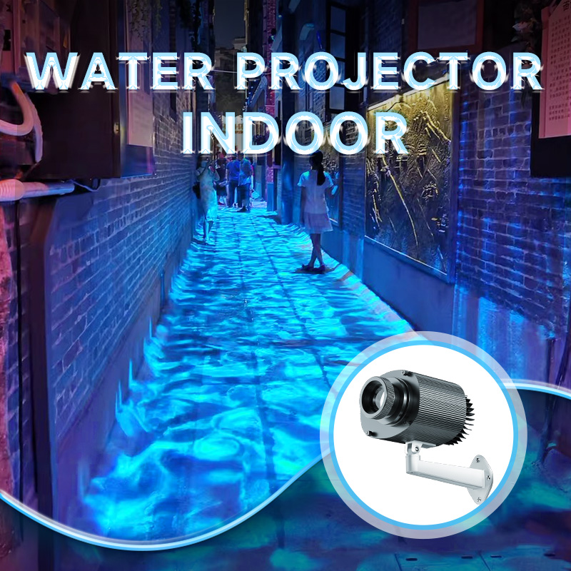 50w New Outdoor Water Ripple Projector: Solves Fragile Builds/Fading Glow – Durable, Weatherproof, High-Brightness for Cozy Patio Nights
