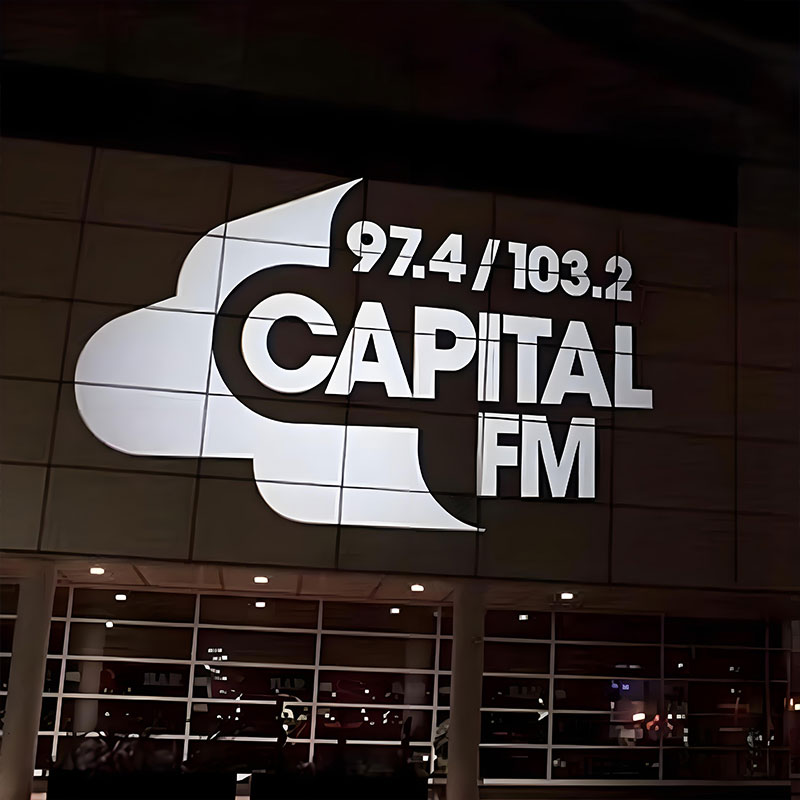 Waterproof Solutions to Project Logo on Wall: Ideal for Outdoor Stores & Festivals