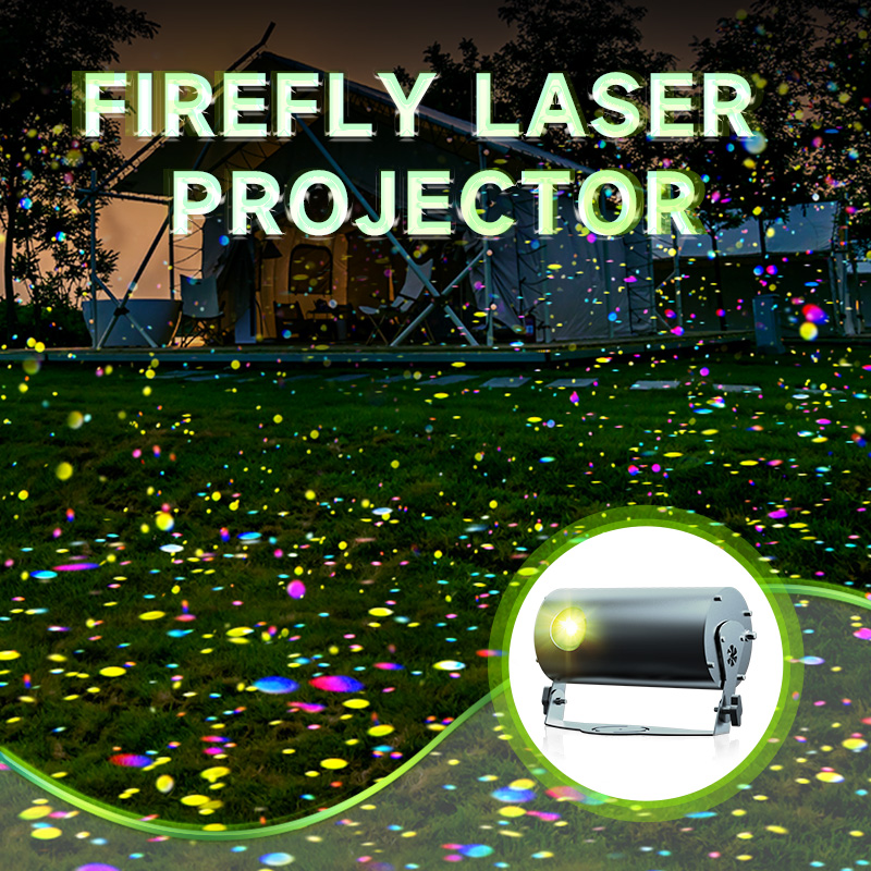 IP65 Waterproof Firefly Projector: Moving Light Show for Garden & Party Decor