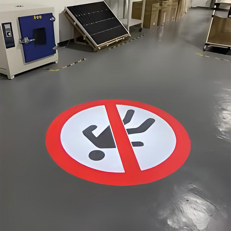 Gobo-safety-sign-projector