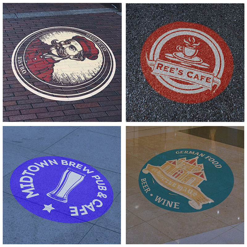 Custom Logo Gobo Projector: HD Rotating Outdoor Advertising Floor Projection | Manufacturer Direct & Quickly Delivery | How to Make a Gobo