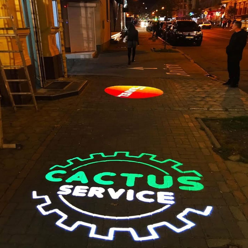 Noparde Custom Gobo Projector Outdoor: IP65 Easy Install | Wholesale High-Visibility EU/US Nights