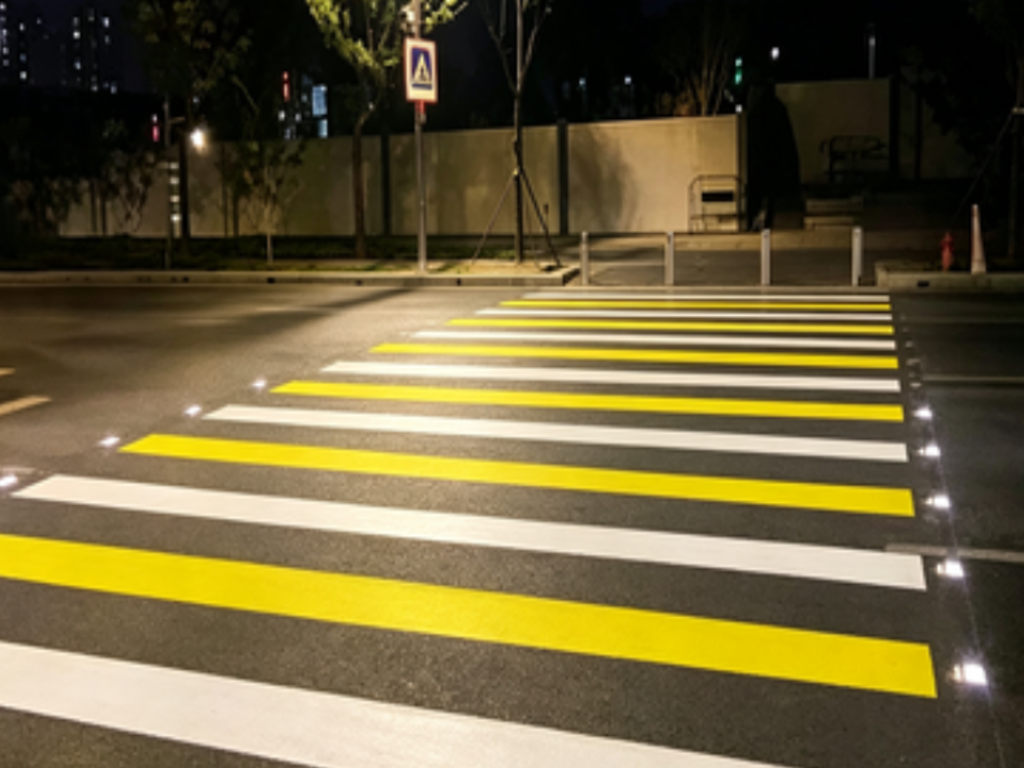 zebra crossing projectors