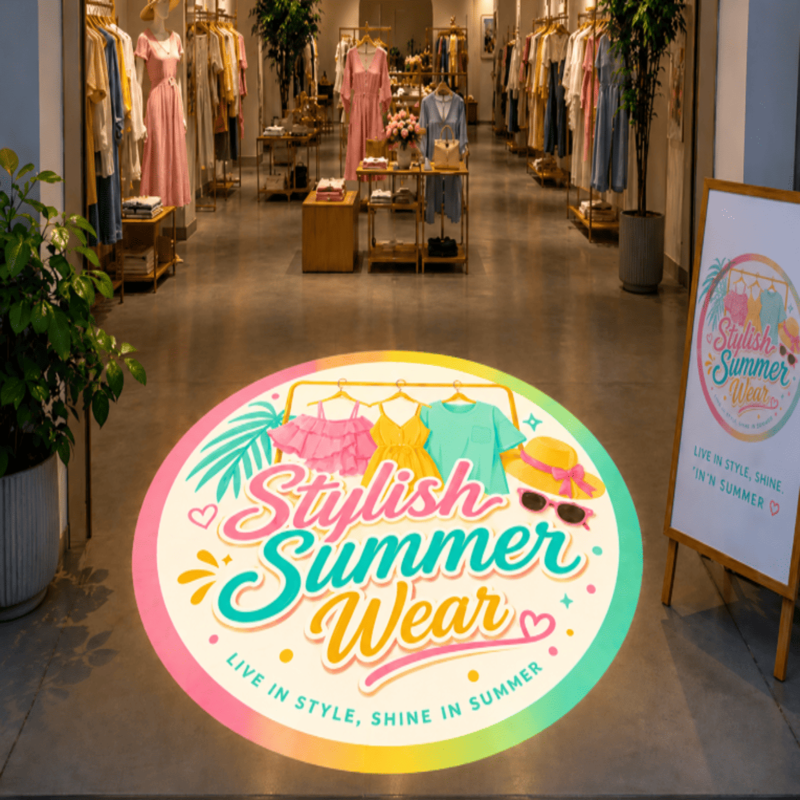 How to Choose the Right Logo Light for 5 Meter Indoor Retail Spaces