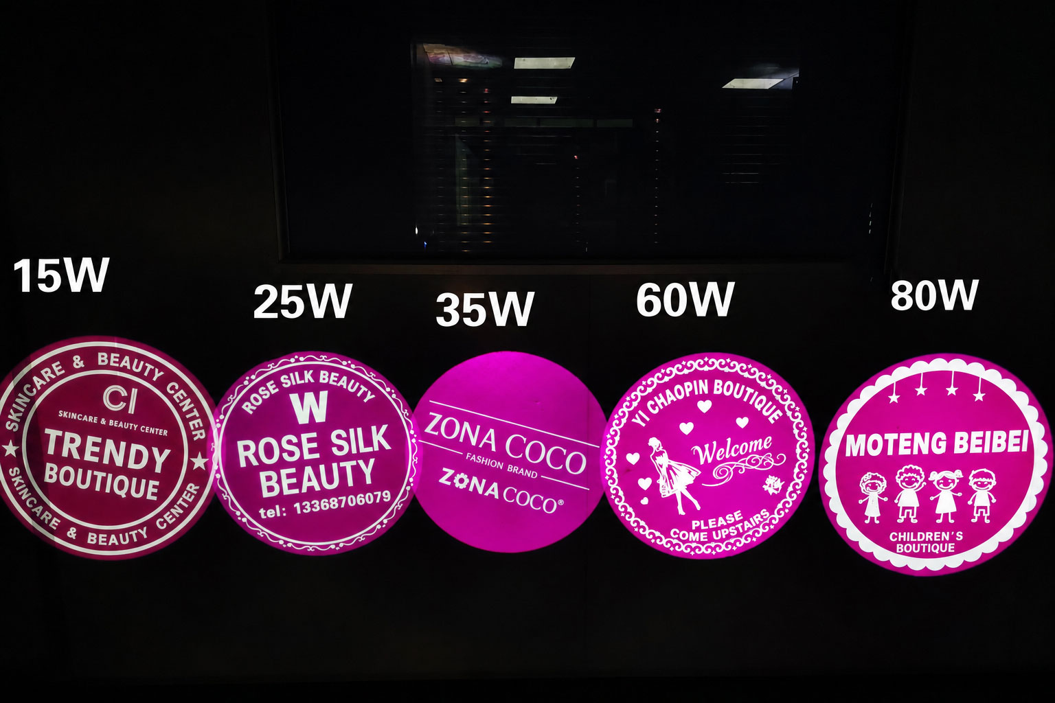 different-wattage-effect