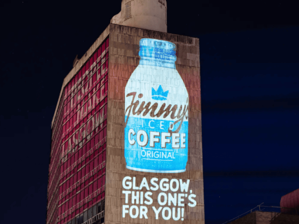 outdoor advertising projector
