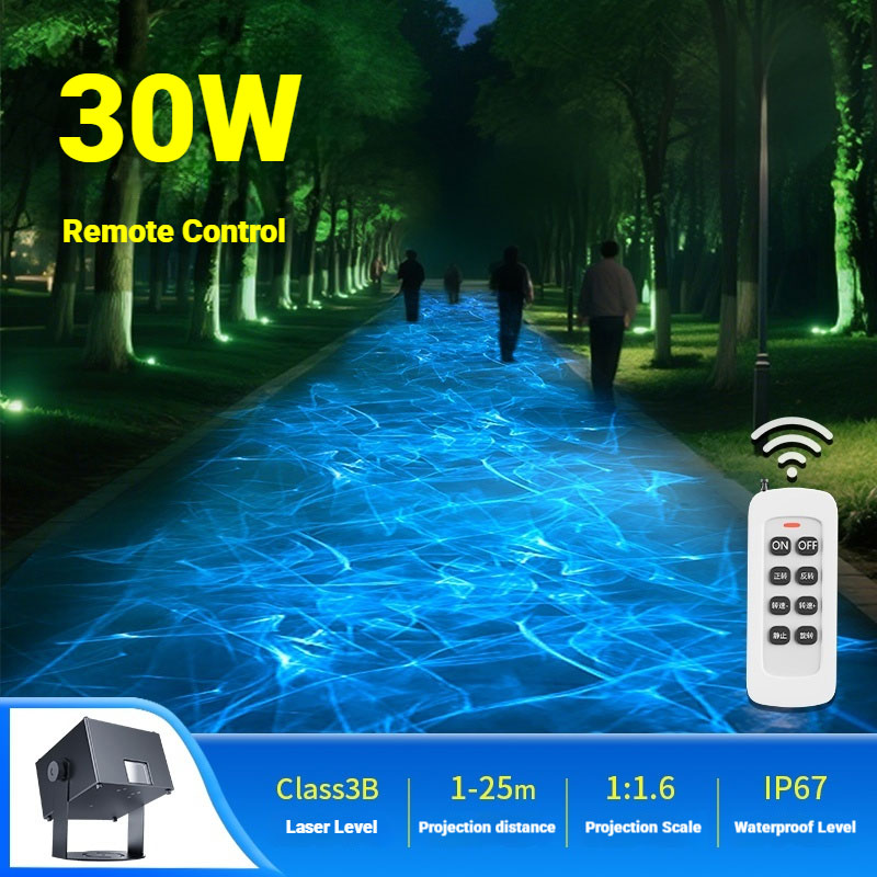 Dynamic Water Ripple Projector Light – Ambient Wave Lighting