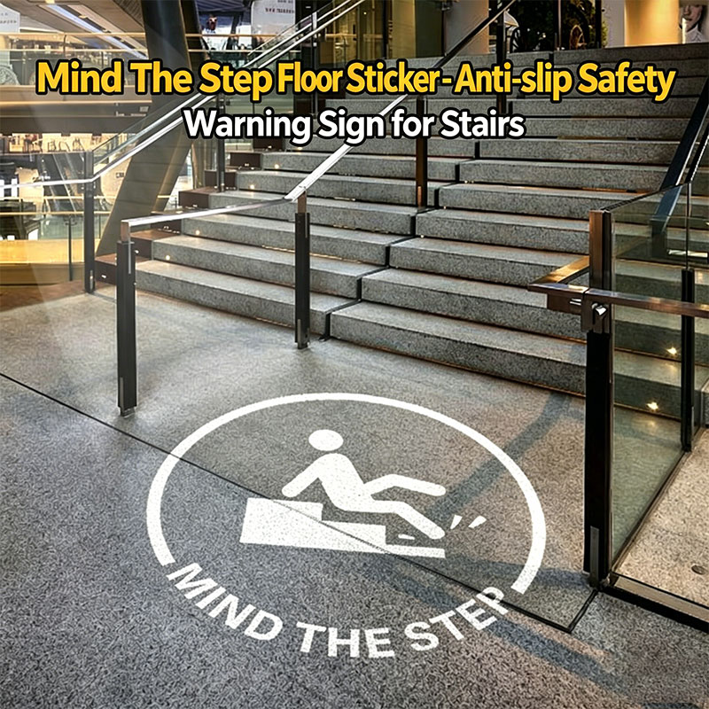 Rotatable Floor Sign Projector: Safety Warning & Navigation for Mall & Hotel