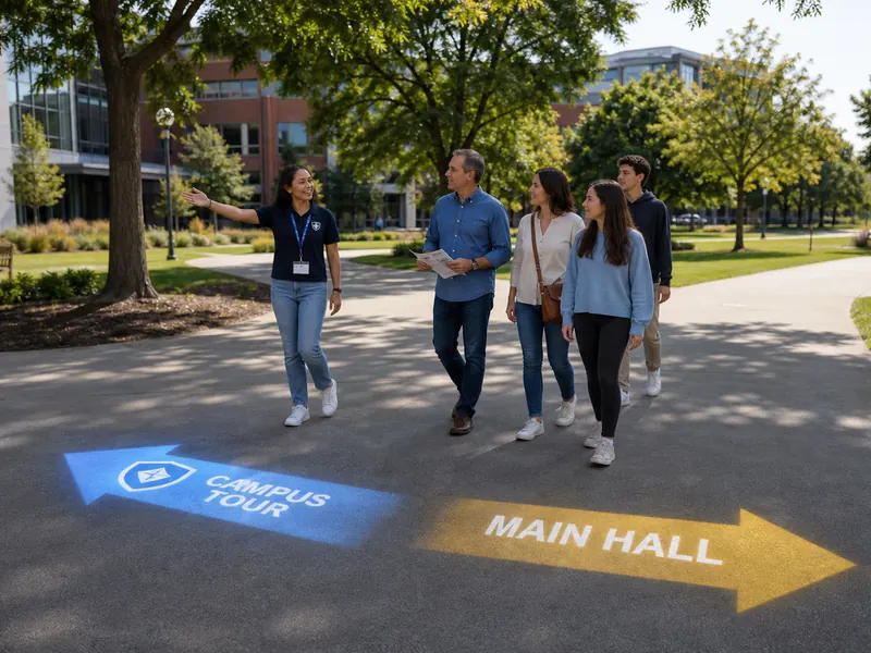custom-logo-projector-campus-wayfinding