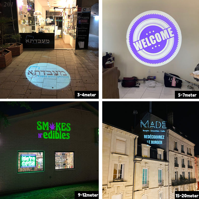 IP65 Outdoor Gobo Projectors — Weatherproof Logo Projection by Noparde